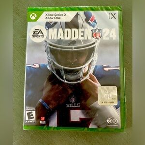Xbox Series X/ Xbox One Madden 24-NEW
